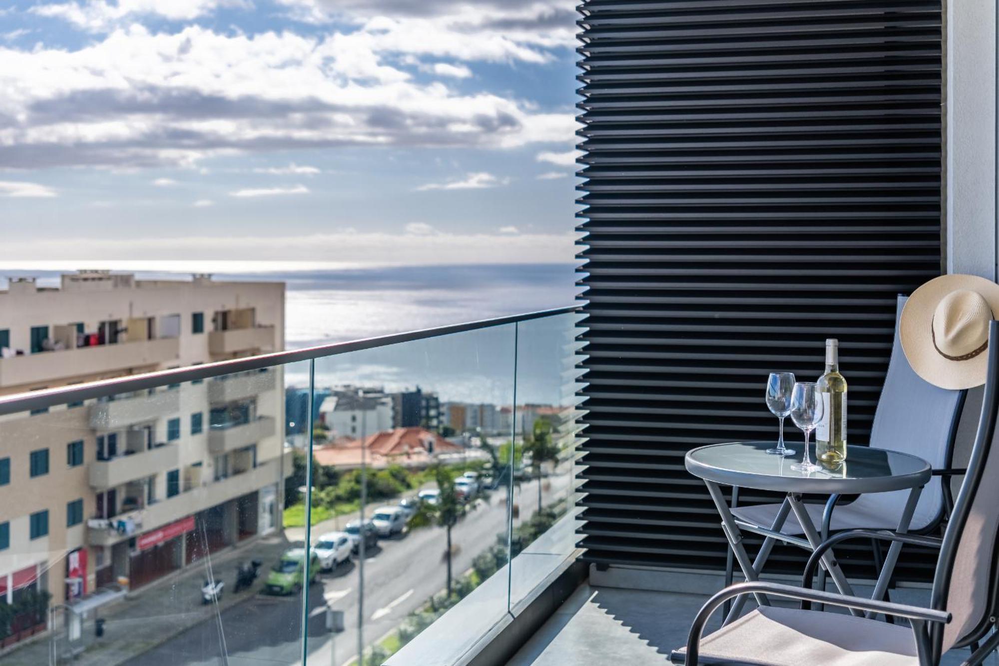 شقة Fenix Ocean View By Madeira Sun Travel فونشال المظهر الخارجي الصورة